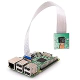 Raspberry Pi Mini Camera Video Module 5 Megapixels 1080p Sensor OV5647 Webcam for Raspberry Pi Model A/B/A+/B+, Pi 2B and Raspberry Pi 3B, Pi 3 B+, Raspberry Pi 4 B