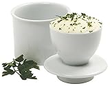 Norpro Porcelain Butter Keeper, White (Kitchen)
