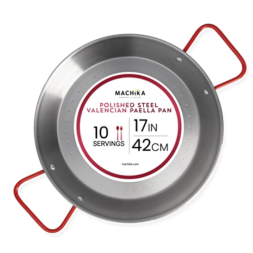 Machika Skillet Pan Carbon Steel Paella Pan Carbon Steel Pans for