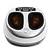 Foot Massager, Shiatsu Kneading Foot Massager Massage Machine with Heat for Home Office White