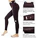Dragon Fit Compression Yoga Pants with Inner Pockets in High Waist Athletic Pants Tummy Control Stretch Workout Yoga Leggings