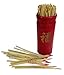 THY COLLECTIBLES Chinese Fortune Telling Sticks W. Instruction Booklet Red Bamboo Cansiter Golden FU