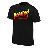 WWE Authentic Wear WWE Ronda Rousey Rowdy Ronda Rousey Youth Black T-Shirt Small