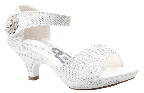 little girl sparkly high heels