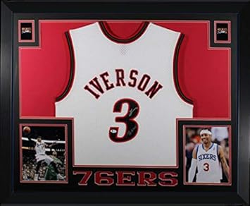 allen iverson autographed basketball