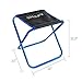 SNAPY Mini Folding Camping Stool, Lightweight Camp Stool, Portable Folding Camp Chair, Outdoor Ultralight Camping Chair for BBQ, Camping, Fishing, Travel, Hiking (12″x11″x12.3″, Blue)thumb 3