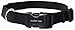 Educator Nylon Quick Snap Dog Collar, Fast, Easy Connect and Disconnect Clasp, D Ring, Adjustable for Custom Fit, 1-Inch, Black