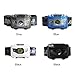 LED Headlamp Flashlight, 4 White & 2 Red Light Settings,IPX4 Waterproof Ultra-light, For Camping, Hiking, Caving,Running,Fishing, Reading, Household Work,DIY & More, with 3AAA Batteries
