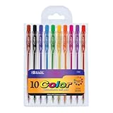 BAZIC 10 Retractable Color Pen