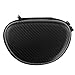 Geekria Shield Headphones Case Compatible with Beats Solo 4/3/2/Pro, Replacement Hard Shell Travel Carrying Bag with Cable Storage (Black)