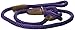 Mendota Pet Slip Leash - Dog Lead and Collar Combo - Made in The USA - Purple, 1/2 in x 6 ft - for Large Breeds