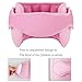Nuolate2019 Toddler Car Seat Head Support Child Safety Car Seat Neck Relief Holder Baby Sleep Aid Strap Kids Gift (Pink) (CAR-90SEAT)