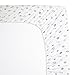 American Baby Company Printed 100% Cotton Jersey Knit Fitted Crib Sheet for Standard Crib and Toddler Mattresses, Navy/Grey Sports, for Boys and Girls