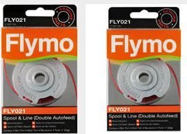 Flymo Two Genuine Strimmer Double Autofeed & Line FLY021