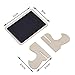 eBoot 12 Pack Mini Rectangle Chalkboards with Support Easel for Message Board Signs, Weddings and Parties