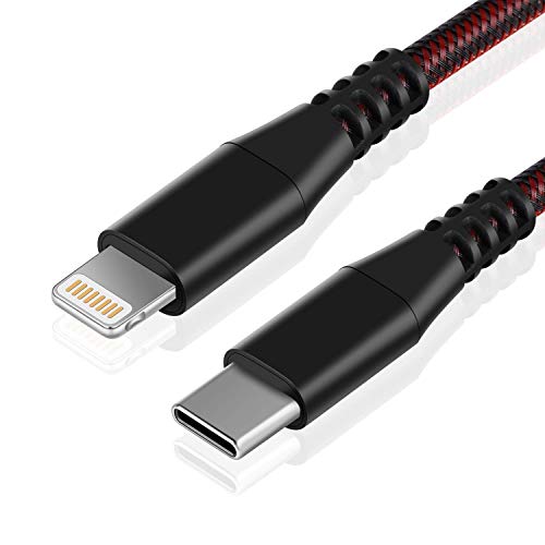 BSTOEM USB C to Lightning Cable 6FT [Apple MFi Certified] PD Fast Charging Cord for iPhone 11/11 Pro/11 Pro Max/XR/XS Max/XS/X/8/8 Plus iPad and Other Apple iOS Devices - Thumbnail 5