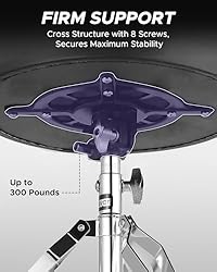 Starfavor Drum Throne Adjustable Drum Stool Padded