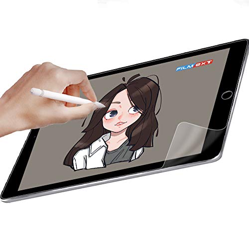 [2 Pack] New iPad 10.2 inch(7th Gen) PET Kent Paper Paper-Like Screen Protector [Anti-Glare] [Anti-Scratch] Same Like Writing On Paper [Apple Pencil Compatible] [Paperlike Film] for iPad 10.2