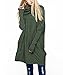 Women's Turtleneck Knit Long Sleeve Oversized Loose Pullover Sweater Shirt Tops Green