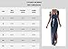 OYANUS Womens Sexy Deep V Neck Solid Color Long Sleeve Side Split Casual Beach Maxi Dress Black M