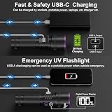 Shadowhawk P70 LED Torch Super Bright Rechargeable 450000 Lumens Powerful view 6