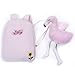 Toddler Backpack-TALENTBABY Plush Kids Backpack with Leash Safety Harness and Cute 3D Cartoon Animals Toy for 1-6 Years Old Girls Boys(Pink Flamingo)