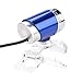 Docooler USB 2.0 12 Megapixel HD Camera Web Cam with MIC Clip-on 360 Degree for Desktop Skype Computer PC Laptop Blue