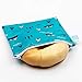 Bumkins Sandwich Bag / Snack Bag, Reusable Fabric, Washable, Food Safe, BPA Free, 7x7 – Outdoors