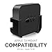 [EOL] Brainwavz Apple TV Mount with VHB Tape - Compatible with All Apple TVs Including Apple TV 4K, No Screw Holder (Black) [EOL]