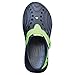 Dawgs Boys' Spirit Lightweight Golf Shoes Navy with Lime Green Size 11