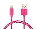 iphone 6 cable,Jackpower Lightning (10ft) Apple MFi Certified Lightning Cable / Charger Cord, for iPhone 6s/6s Plus/6/6 Plus/5s/5, iPad mini/4/3/2, iPad Pro Air 2 (Rose)