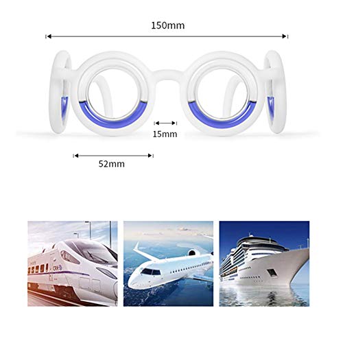 Updated AntiMotion Relieve Carsickness Glasses, Raised Nausea Relief