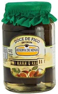 Reserva de Minas - Creamy Fig Jam 25.04 oz (PACK OF 01) | Doce de Figo Cremoso 710g