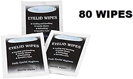 The Eye Doctor Eyelid Wipes x 80, Blepharitis Eye Wipes for Dry Sensitive & Itchy Eyes, Biodegradable Eyelid Cleansing Wipes - Image 3
