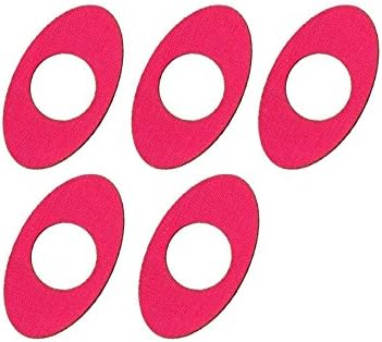 5 Oval Tapes Sticker for Freestyle Libre Sensor (pink)