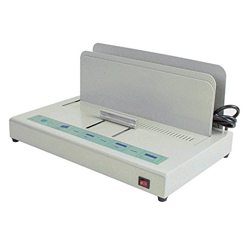 Thermal Binding Machine Desktop Manual Hot Melt Glue Book Binder Electric Binder Binding Machine (ONLY SHIP TO US) for Binding Books Albums Notebook Hard Cover - Thumbnail 3