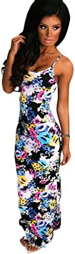 DH-MS Dress Christams Women's Exquisite Sexy Rainbow Dress