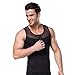 FitnessSun Mens Tights Undershirt Compression Base layer Abs Abdomen Slim, Black, Large