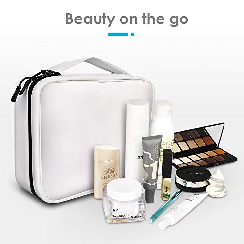 JOMARTO Tyvek Toiletry Bag for Women and Men, Hanging Bathroom Shower Travel Toiletry Bag, Portable Compact Water-resistant Makeup Bag with Hanging Hook for Full Sized Container, Toiletries 7 JOMARTO Tyvek Toiletry Bag for Women and Men, Hanging Bathroom Shower Travel Toiletry Bag, Portable Compact Water-resistant Makeup Bag with Hanging Hook for Full Sized Container, Toiletries