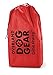 Dog Travel Food Set For Small Dogs (Red) - 7pk Including Collapsible Bowls, Carriers, Scooper, Place Mat, Bag