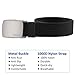 FAIRWIN Men's Tactical Belt, 2 Pack 1.5 Inch Military Tactical Belts for Men, Web Belt Nylon Belt - Work Tool Belt