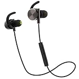 SoundPEATS Bluetooth Headphones Magnetic Sport In-Ear Wireless Earbuds for Android/IOS/Phone7/ iPhone 7 Plus - Black