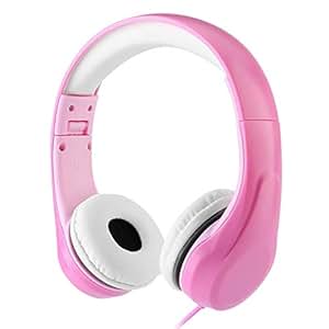 Amazon.com: [Volume Limited] KPTEC Kids Safety Foldable On-Ear Headphones Mic, Volume Controlled