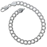 Milano Chains .925 Sterling Silver Italian Double