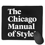Chicago Manual of Style Mouse Pad with Stitched