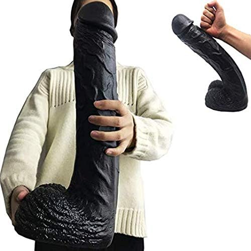 Š`ûc&tiön C`û&p Ṙ`ěä&listǐc Huge Thick Body-Safe Ergonomic Design Stick for Women (16.2inch)