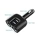 Dual USB Car Charger Adapter with 3.1A/15.5W 2 Socket Cigarette Lighter Adapter DC Outlet Car Splitter - Build-in 10A Fuse Car Socket Adapter