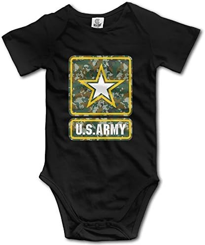 Tongfang U.S. Army Logo Design Camo Logo Funny Cool Baby Onesie Newborn Clothes Outfits