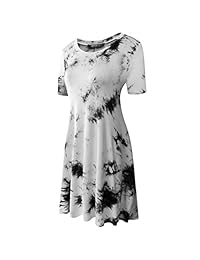 Zero City vestido suelto sencillo liso informal para mujer