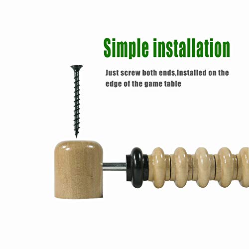 HJM Shuffleboard Score Keeper Classic Wooden Bead Score System Pricepulse